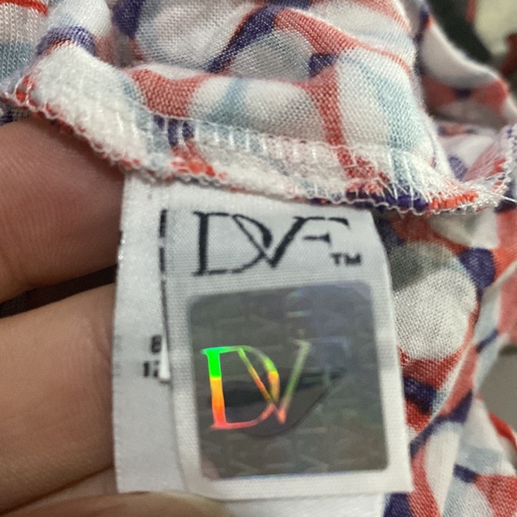 ❌SOLD❌Diane Von Furstenberg Denisha Spotted Print Hooded Romper🤍💙 - Picture 13 of 15